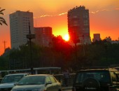 Kairo, Sonnenuntergang