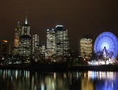 Melbourne bei Nacht Melbourne bei Nacht