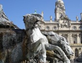 Lyon, Brunnen Lyon, Brunnen