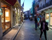 Athen, Plaka-Straße Athen, Plaka-Straße