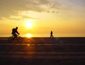 Thessaloniki: Sonnenuntergang