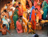 Indien, Bad im Fluss Ganga
