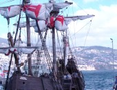 Funchal, altes Segelboot Funchal, altes Segelboot