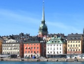 Kirchenturm über Stockholm Kirchenturm über Stockholm