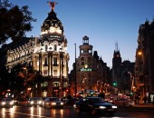 Gran Via in Madrid Gran Via in Madrid