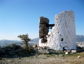 Bodrum, Ruinen von Windmühlen Bodrum, Ruinen von Windmühlen
