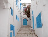 Tunis, traditionelle Häuser