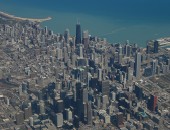 Chicago von oben Chicago von oben