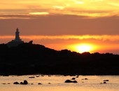 Jersey, Sonnenuntergang Jersey, Sonnenuntergang