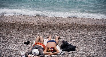 Sonne, Strand, Meer, Ukraine
