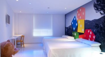 Ein verspieltes Hotel in Alicante