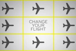 Haben Sie ein Flugticket, das sie nicht nutzen können? Change your flight!