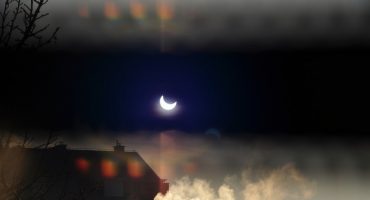 Färöer-Inseln: Sonnenfinsternis über dem Nordatlantik