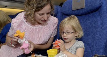 British Airways testet Kinderspielzeug