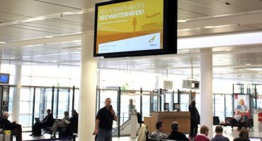 City Airport Bremen setzt auf digitale Medien