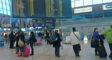 Big Brother am Flughafen Helsinki-Vantaa