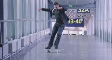 Skaten Sie am Flughafen Helsinki