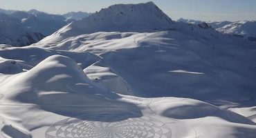 Simon Becks Schneekunstwerke