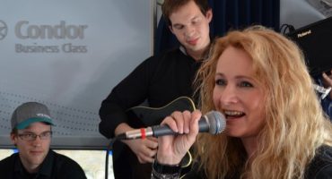 Konzert in Condor-Kabine