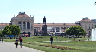 Ein Tag in Zagreb, Kroatien
