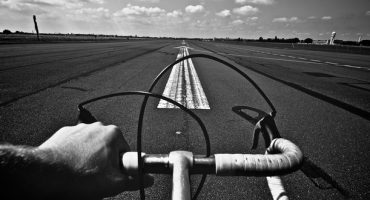 Fliegen mit Fahrrad