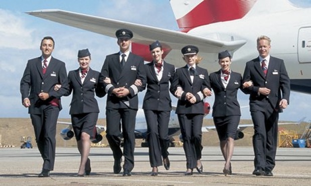British Airways-Crew in 2004