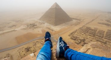 Münchner erklimmt Pyramide