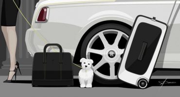 Der Rolls-Royce unter Koffern
