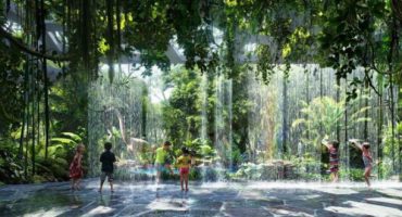 Dubaier Luxushotel lockt mit künstlich angelegtem Regenwald in luftiger Höhe